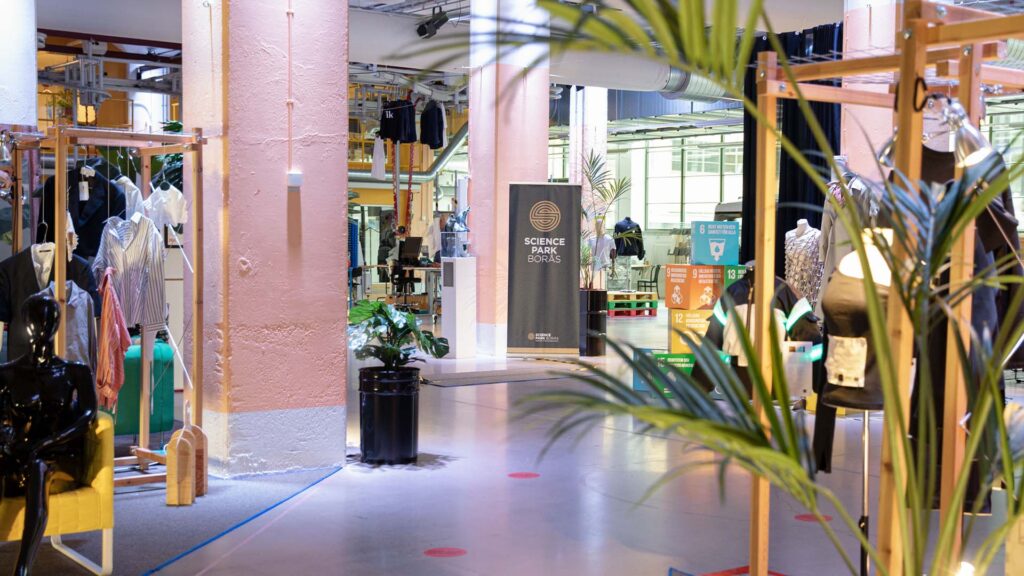Do tank center inne i Textile Fashion Center.